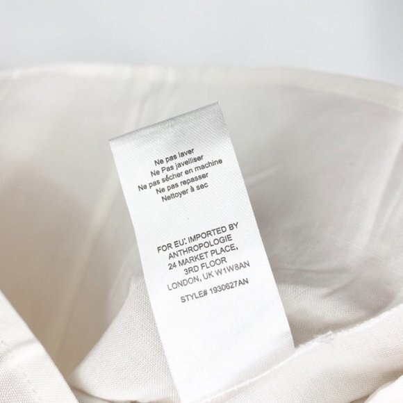 Anthropologie Current Air Polly Ruffled-Peasant L - Picture 13 of 13